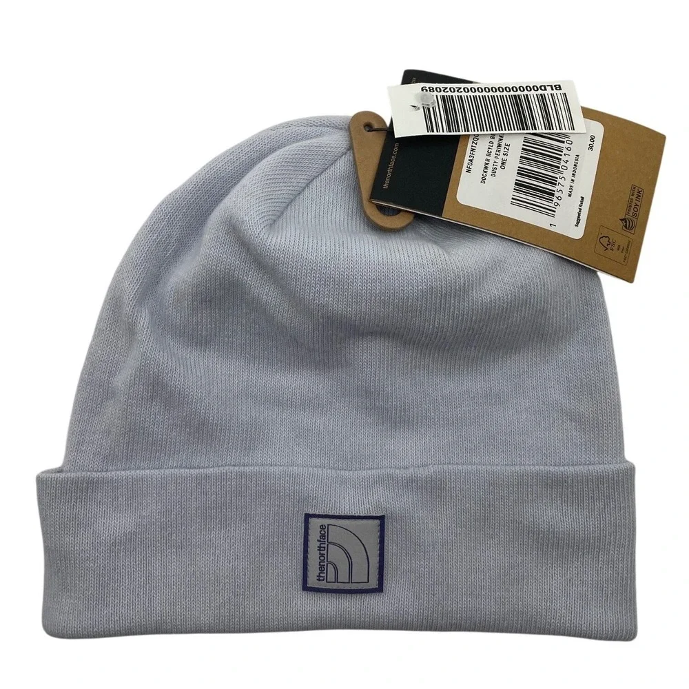 The North Face Beanie Dockworker Recycled One Size Dusty Periwinkle NWT